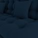 Sofa Cama 2 Lugares 185 cm Duda Veludo Light B254 Azul Milani Store