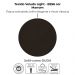 Sofa Cama 2 Lugares 185 cm Duda Veludo Light B255 Marrom Milani Store