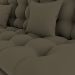 Sofa Cama 2 Lugares 185 cm Duda Veludo Light B256 Marrom Claro Milani Store