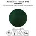 Sofa Cama 2 Lugares 185 cm Duda Veludo Maserati Verde Milani Store