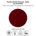 Sofa Cama 2 Lugares 185 cm Duda Veludo Maserati Vermelho Milani Store