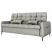 Sofa Cama 2 Lugares 200cm Pillar Linho Vancouver E487 Cinza Milani Store