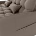 Sofa Cama 2 Lugares 200cm Pillar Veludo E400 Marrom Claro Milani Store