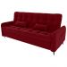 Sofa Cama 2 Lugares 200cm Pillar Veludo E404 Vermelho Milani Store