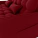 Sofa Cama 2 Lugares 200cm Pillar Veludo E404 Vermelho Milani Store