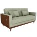 Sofa Cama 2 Lugares 203 cm Esther Boucle Oliva Corino Whisk Milani Store