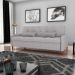 Sofa Cama 2 Lugares 206 cm Donna Linho Vancouver E483 Bege Milani Store