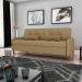 Sofa Cama 2 Lugares 206 cm Donna Linho Vancouver E486 Palha Milani Store