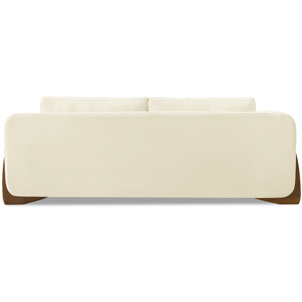 Sofa Jolie 2 Lugares 160cm Pes Boomerang Linho 211 Perola Ezz