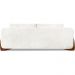 Sofa Jolie 2 Lugares 160cm Pes Boomerang Linho Boucle 3300 Ezz