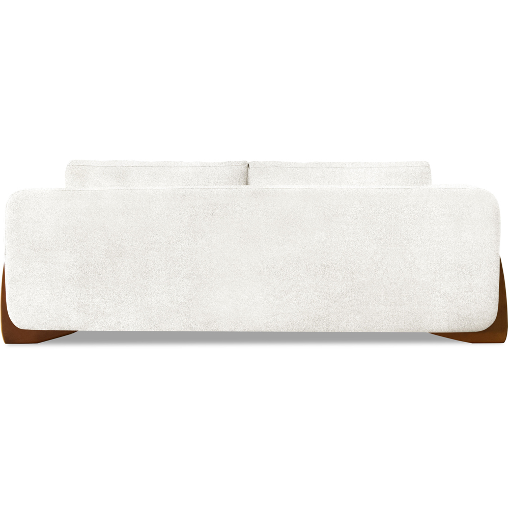 Sofa Jolie 2 Lugares 160cm Pes Boomerang Linho Boucle 3300 Ezz