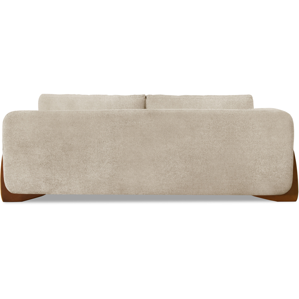 Sofa Jolie 2 Lugares 160cm Pes Boomerang Linho Boucle 3301 Ezz