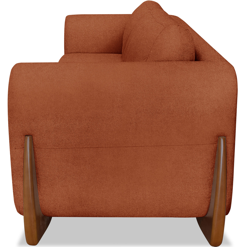 Sofa Jolie 2 Lugares 160cm Pes Boomerang Linho Boucle 3303 Ezz
