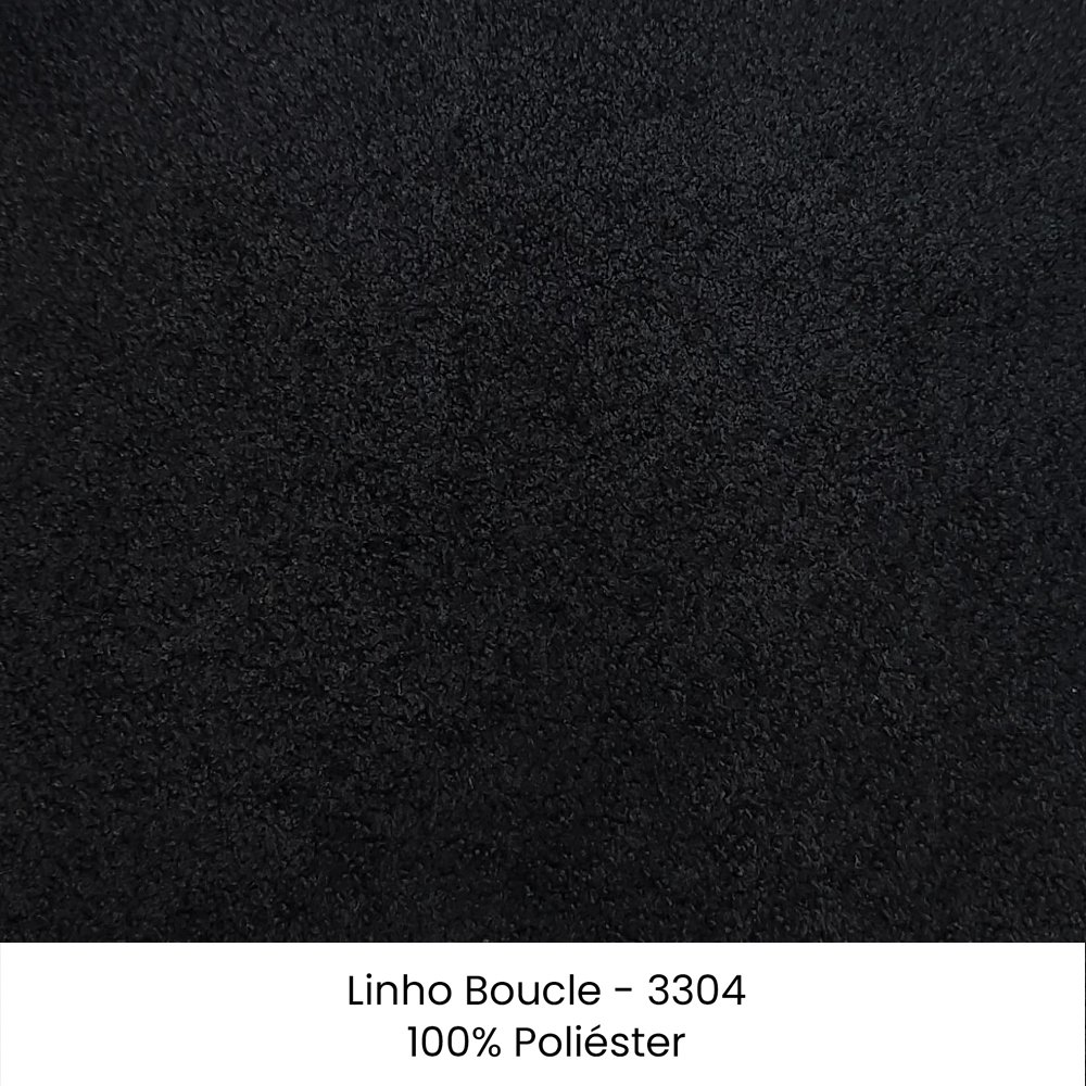 Sofa Jolie 2 Lugares 160cm Pes Boomerang Linho Boucle 3304 Ezz