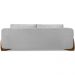 Sofa Jolie 2 Lugares 180cm Pes Boomerang Linho 212 Grigio Ezz
