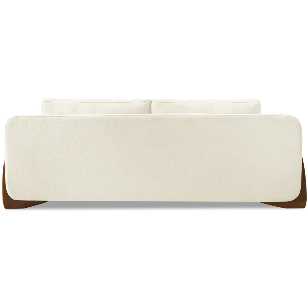 Sofa Jolie 2 Lugares 180cm Pes Boomerang Linho 212 Natural Ezz