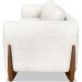 Sofa Jolie 3 Lugares 200cm Pes Boomerang Linho Boucle 3300 Ezz