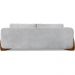Sofa Jolie 3 Lugares 200cm Pes Boomerang Linho Boucle 3302 Ezz