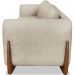 Sofa Jolie 3 Lugares 220cm Pes Boomerang Linho Boucle 3301 Ezz