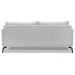 Sofa Liv 2 Lugares 180cm Pes Aço Linho 232 Grigio Ezz