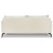 Sofa Liv 2 Lugares 180cm Pes Aço Linho 232 Natural Ezz