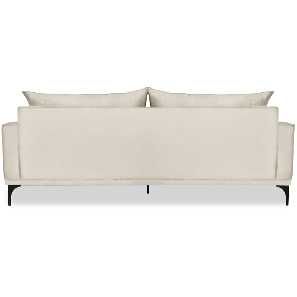 Sofa Living 3 Lugares Nori 200cm Veludo Deluxe 2221 Ezz