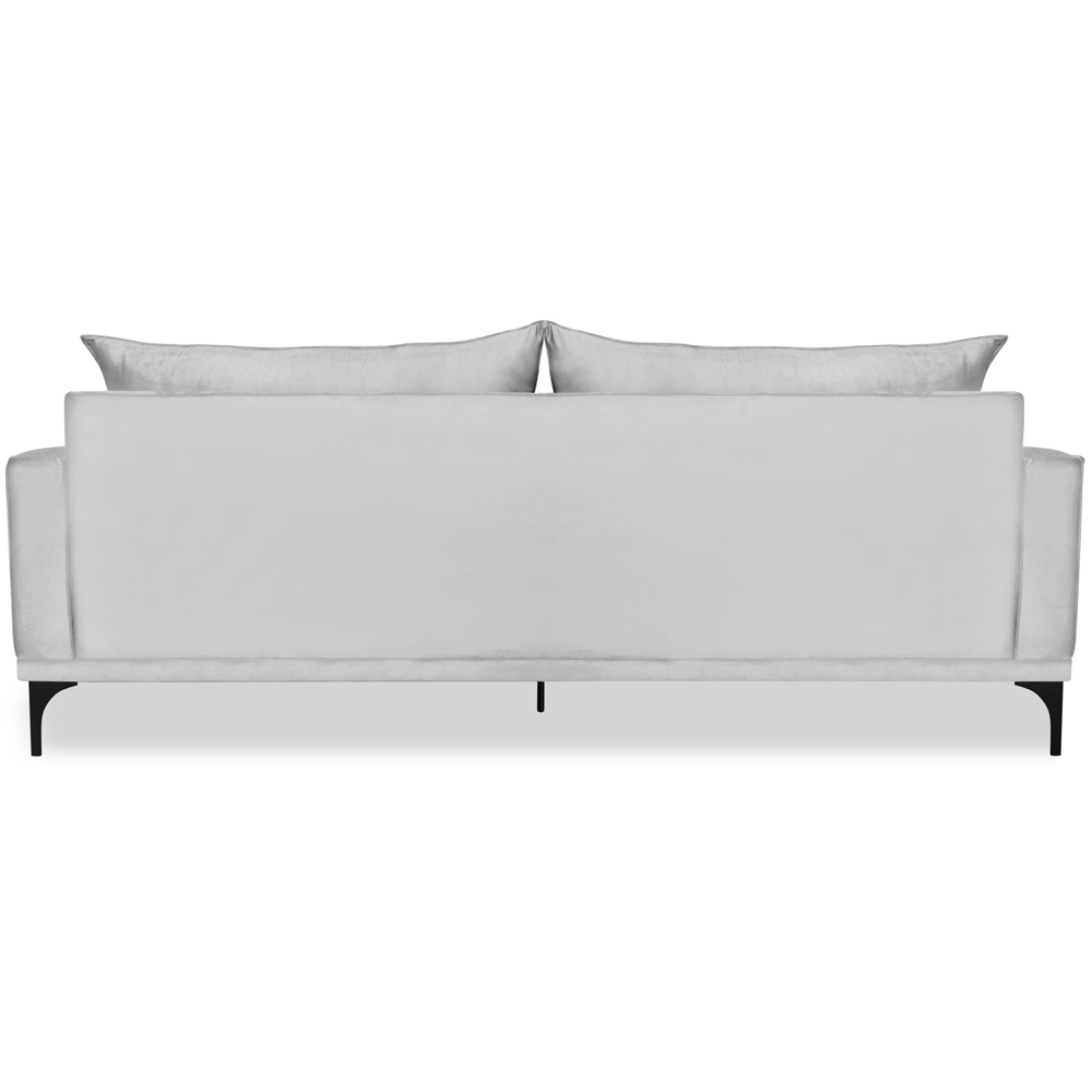 Sofa Living 3 Lugares Nori 200cm Veludo Deluxe 2223 Ezz
