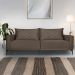 Sofa Living 3 Lugares Nori 200cm Veludo Deluxe 2231 Ezz