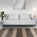 Sofa Living 3 Lugares Nori 220cm Veludo Deluxe 2223 Ezz