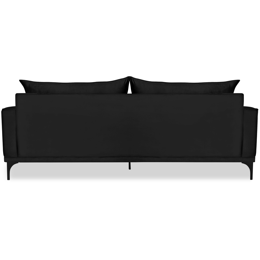 Sofa Living 3 Lugares Nori 220cm Veludo Deluxe 2237 Ezz