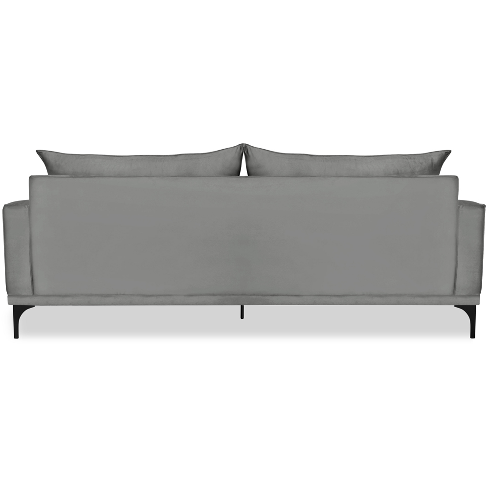 Sofa Living 3 Lugares Nori 220cm Veludo Deluxe 2938 Ezz