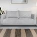 Sofa Nori 2 Lugares Pes De Ferro 180cm Linho Boucle 3302 Ezz