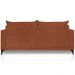 Sofa Nori 2 Lugares Pes De Ferro 180cm Linho Boucle 3303 Ezz