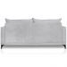 Sofa Nori 3 Lugares Pes De Ferro 220cm Linho Boucle 3302 Ezz
