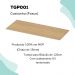Tampo Para Balcão MDP 120 cm GLOR TGP01 Carvalho MXM