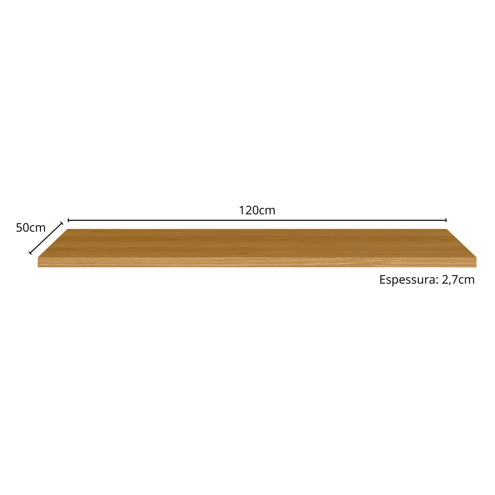 Tampo Para Balcão de Cozinha 120 cm 17518 Freijo PLN