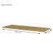 Tampo para Balcão MDP 120 cm Vera TPV01 Marrocos Off White MXM