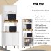Torre Quente 3 Portas 70 cm GLOR TGL01 Branco Neve MXM
