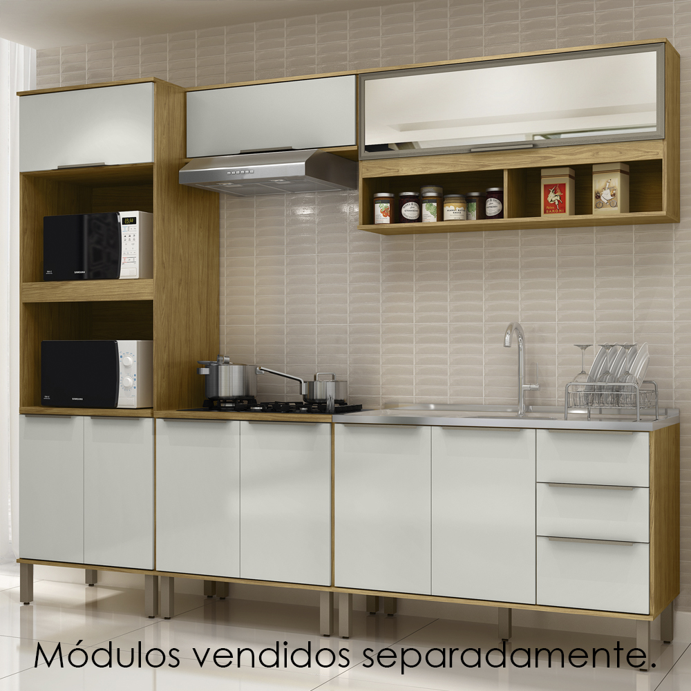 Torre Quente 3 Portas 70 cm Vera TVE02 Marrocos Off White MXM
