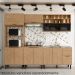 Torre Quente MDF 3 Portas 80 cm Tosc TT001 Freijo Freijo MXM