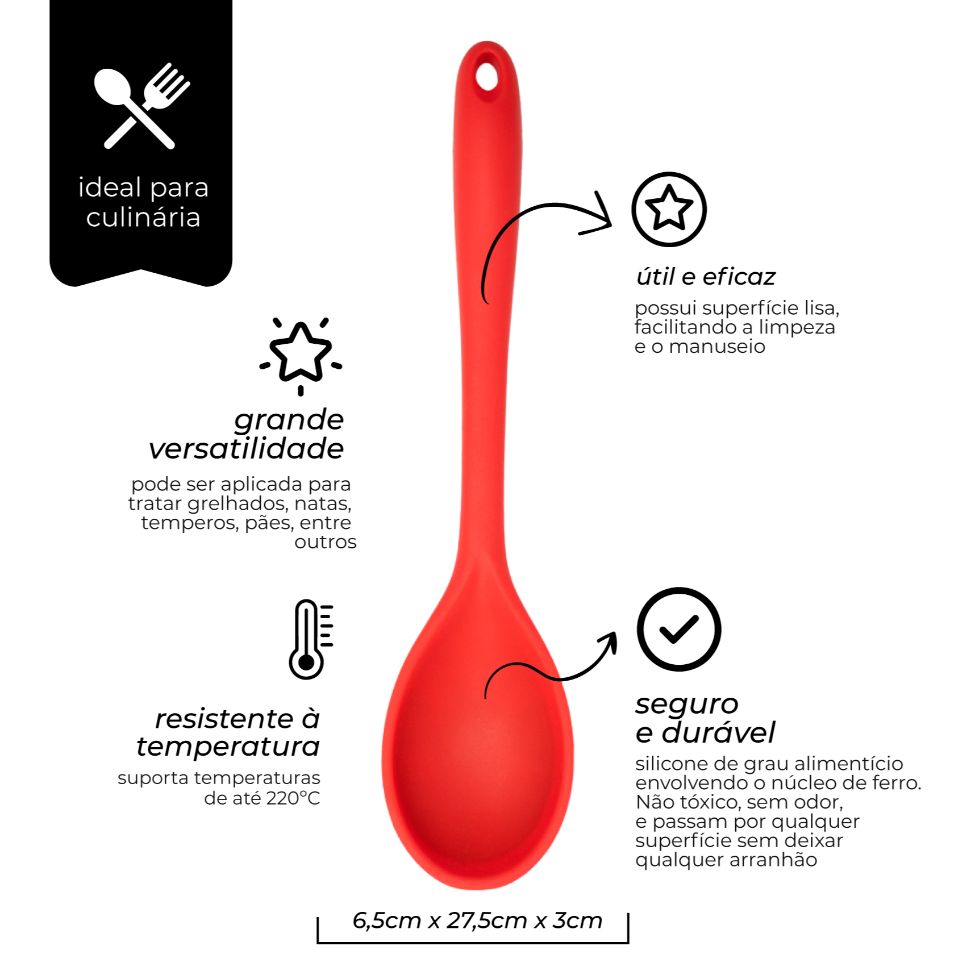 Colher Mimo Vermelha
