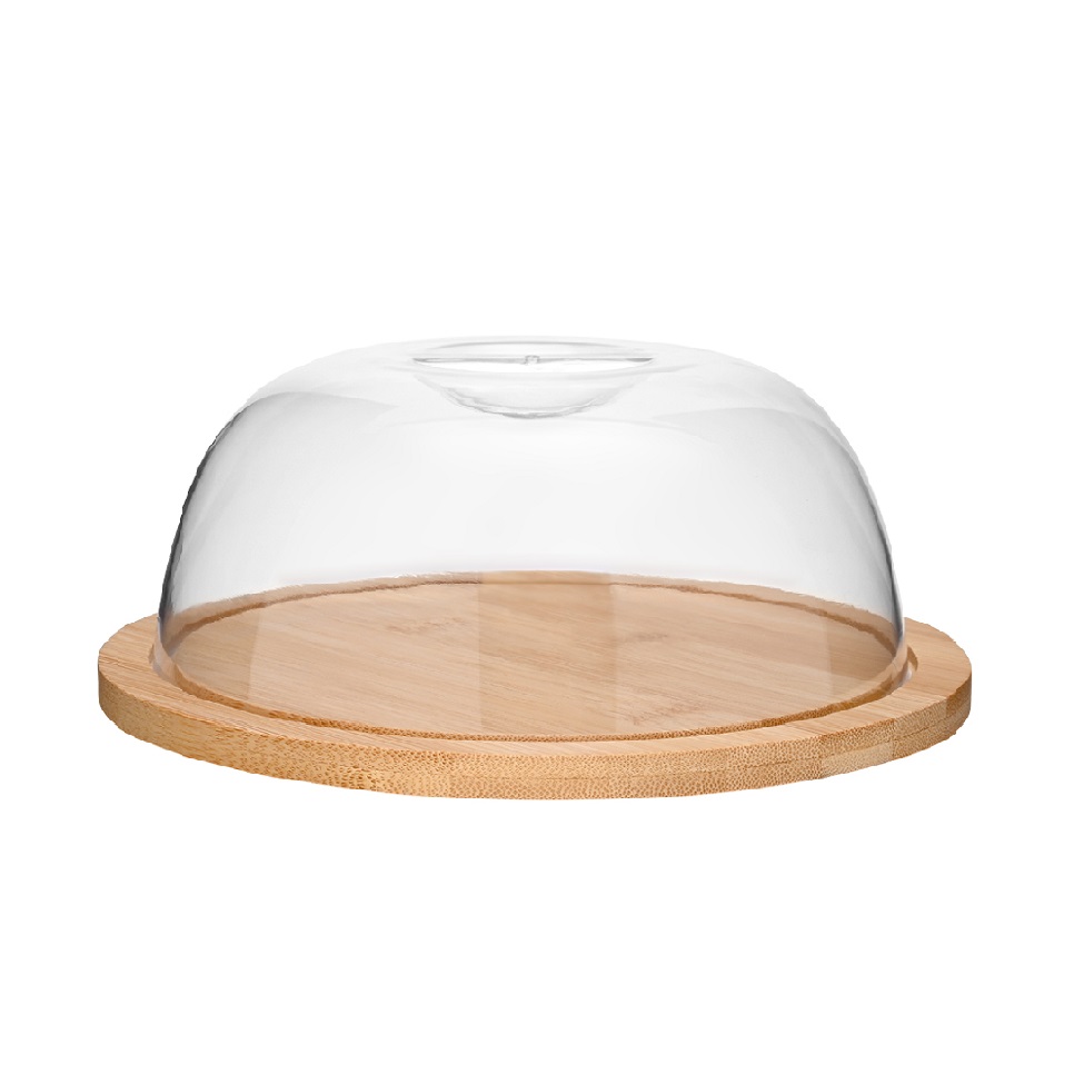 Porta-Queijo com Tampa Ecokitchen Marrom