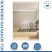 Guarda Roupa 2 Portas de Correr Todo Espelhos 2 Salvador Gavetas Minastex Branco