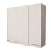 Guarda Roupa 3 Portas de Correr 4 Gavetas Itália Minastex Branco