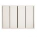 Guarda Roupa 4 Portas de Correr 4 Gavetas Nápoli Minastex Branco