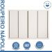 Guarda Roupa 4 Portas de Correr 4 Gavetas Nápoli Minastex Branco