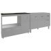 Armário Cozinha Balcão Gabinete de Pia 120 cm Bruna e Balcão Alana para Fogão Cooktop 4 Bocas e Forno Branco 