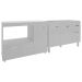 Armário Cozinha Balcão Gabinete de Pia 120 cm Bruna e Balcão Lilian para Microondas e Forno Elétrico Branco 