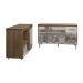 Balcão Armário Camila Cozinha Gabinete de Pia 140 cm e Balcão para Forno Elétrico e Microondas Lilian Savana Off White 
