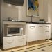 Balcão Armário Cozinha Gabinete de Pia 120 cm Bruna e Balcão para Fogão Cooktop 4 Bocas e Forno Evelyn Branco 